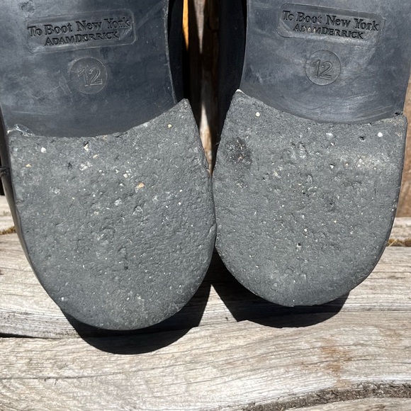 To Boot New York Adam Derrick black loafer size 12 - Picture 8 of 17